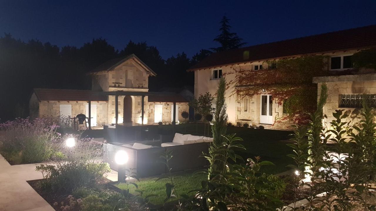 Villa Entiere Du Chateau Lacroix De Civrac 3 Ch, 3 Sdb, Piscine Xxl,Sauna, 4 Etoiles,7 Pers מראה חיצוני תמונה